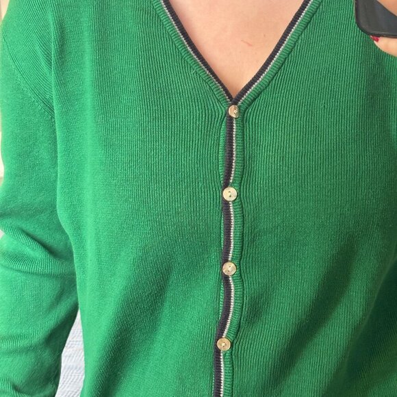 Vintage Green Tabi International Cardigan - Picture 4 of 10